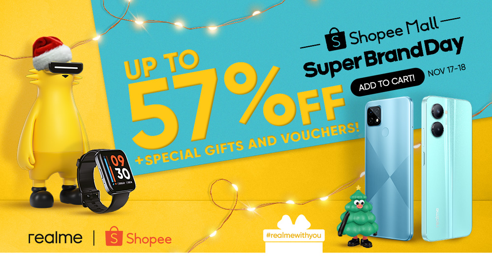 realme on Shopee Super Brand Day