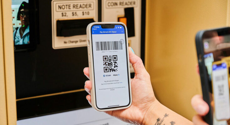 GCash scan to pay abroad