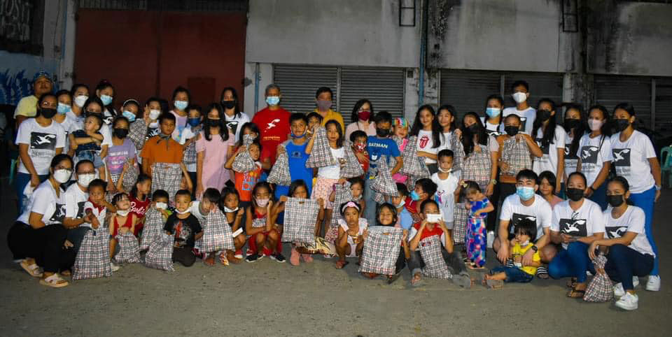 Beneficiaries of Pag-ulikid 2.0 at SM City Iloilo