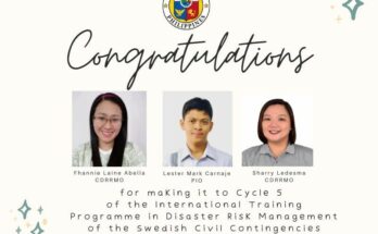 Disaster Risk Management International Training for Iloilo City