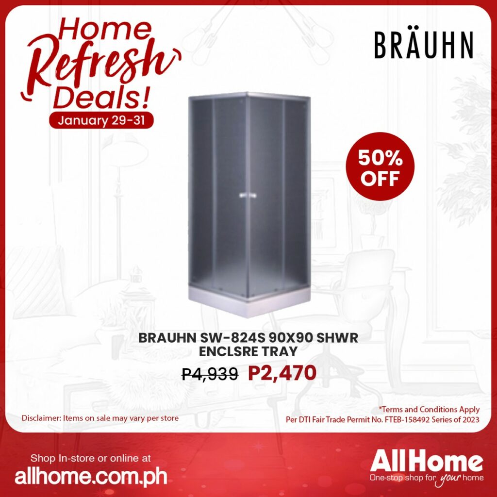 BRAUHN, shower enclosure (from P4939 to P2,470)