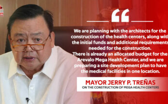 Mayor Jerry P Trenas on Iloilo City Mega Health Centers