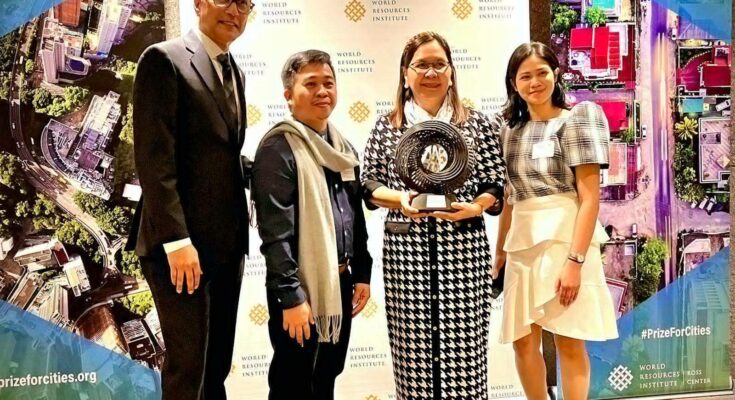 Iloilo City wins WRI Global Award for participatory housing and urban development.