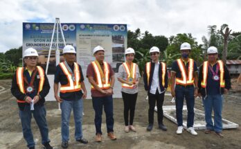 Groundbreaking of 'AA' abattoir in Oton.