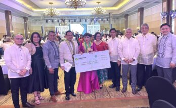 Iloilo Provincial Health Officer Dr. Maria Javellana Colmenares-Quinon was awarded National Outstanding Provincial Nutrition Action Officer by the National Nutrition Council