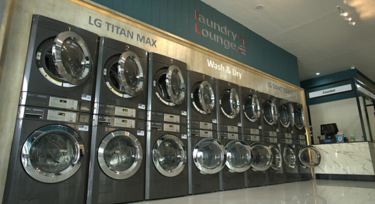 LG Smart Laundry Lounge in Lapaz, Iloilo City.