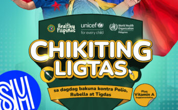 Chikiting Ligtas vaccination in SM Supermalls