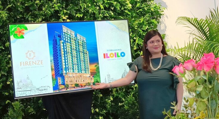 Megaworld Visayas First Vice President for Sales and Marketing Jennifer Palmares Fong introduces Firenze condo.