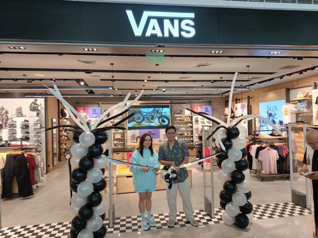 Tina Marie Ortiz (Chief Operating Officer of VENICE 66 FASHIONS, INC. - VANS Philippines) and Mark Christopher Cham (Vice President of TALI PH)