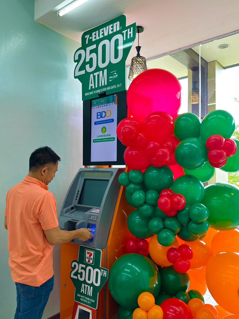 7-11 ATM activation in Iloilo City