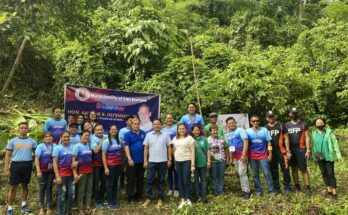 Tanum San Enrique, Iloilo tree planting activity