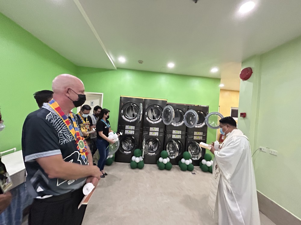 Blessing of the Hospital laundry area