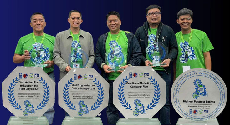 Iloilo City wins Most Progressive Low Carbon Transport City award