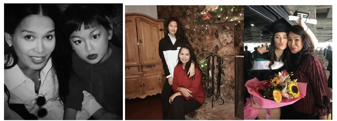 PLDT Home Ambassador Michelle Marquez Dee and mom, actress, and Miss International 1979 Melanie Marquez have maintained a close relationship through the years.