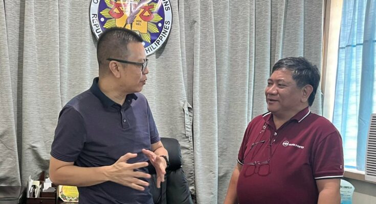 MORE Power President and CEO Mr. Roel Castro personally visited Iloilo City COMELEC Officer Atty. Reinier Layson to ensure that the company is ready and prepared for the Barangay and SK Elections this October.