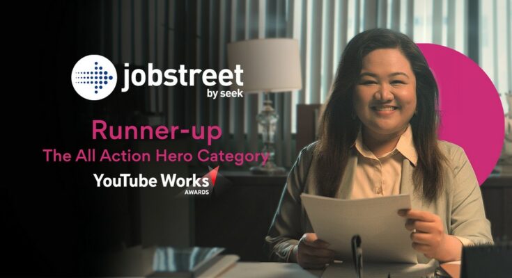 Jobstreet Youtube award