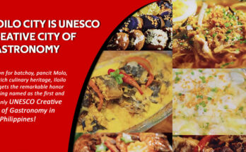 Iloilo City as UNESCO Creative City of Gastronomy