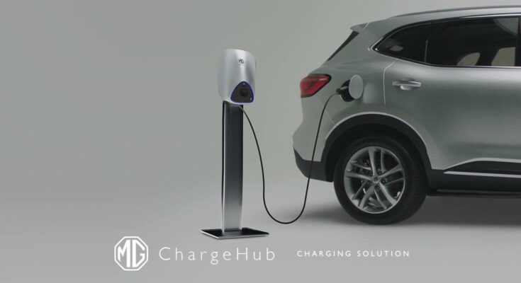 MG Cars charge hub