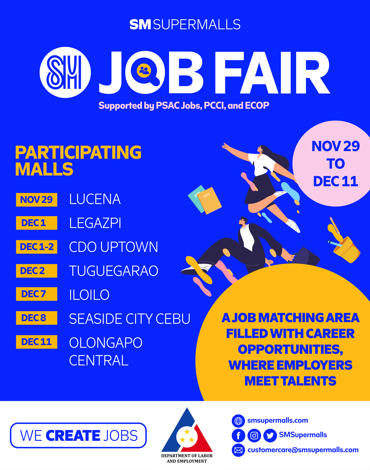 SM Supermalls job fair