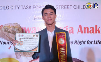 Mark Gaspar Prologo of Iloilo City is Huwaran nga Anak 2023