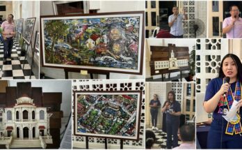 Iloilo Provincial Library first ever art exhibit