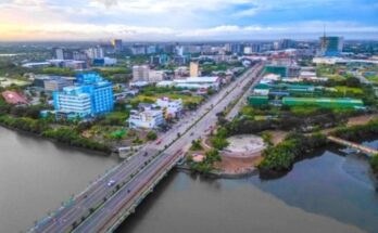 Iloilo City's remarkable progress—reflected in its infrastructure development and inclusive growth—stands as a testament to the excellence and good governance of its leaders. The photo captures a large part of Mandurriao District, now recognized as the city's new business hub, driven by a surge in development. (Photo credit: Jerry Trenas FB page)