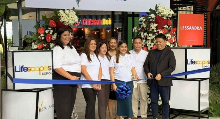 The ribbon-cutting ceremony officially opened the second leg of the Lifescapes EXPO2025 in the Visayas, with Vista Land executives, event partners, and esteemed guests.