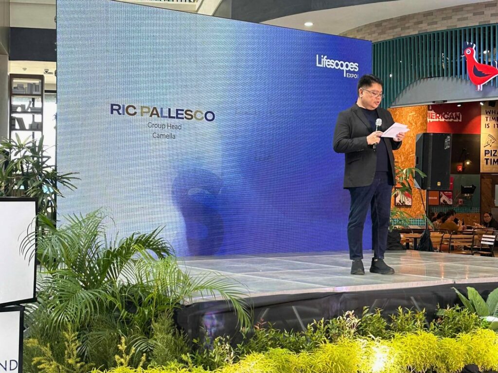 Engr. Ric A. Pallesco, Group Head for South Luzon, Visayas, and Mindanao, welcomed homebuyers, business partners, and real estate professionals to Lifescapes EXPO2025. 