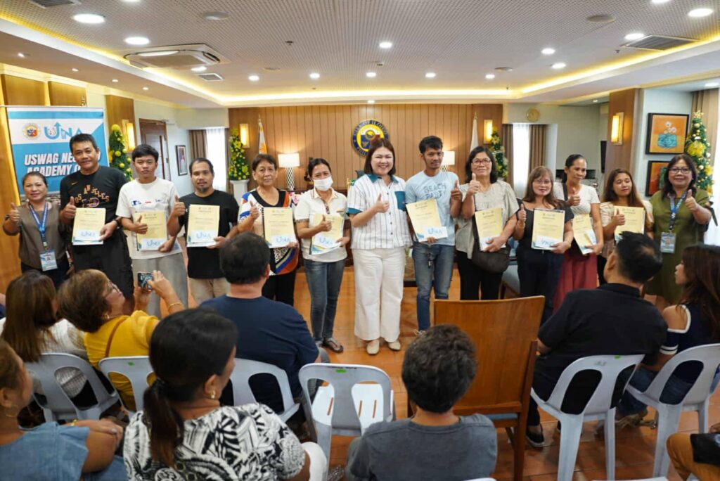 market vendors in Uswag Negosyo Academy