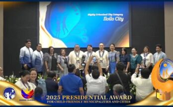 Iloilo City child friendly award