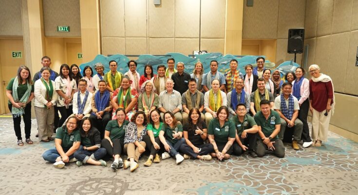 Representatives from the Philippines, Indonesia, Thailand, Malaysia, Maldives, Vietnam, and the Solomon Islands — from government, academe, and NGOs — gathered in Iloilo City for the Asia Regional Large-Scale MPA Workshop, organized by ZSL Philippines with the Blue Nature Alliance and Big Ocean, to share insights and advance science-based, community-driven marine conservation. Photo from ZSL Philippines.