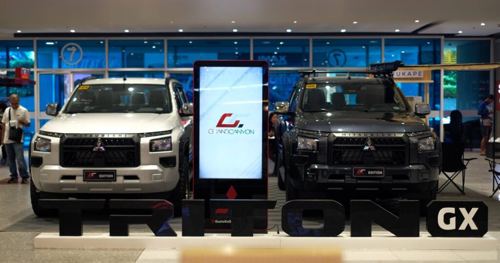 Mitsubishi Triton GX sm city display