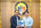Iloilo City Mayor Raisa S. Treñas welcomed Department of Justice (DOJ) Secretary Fredderick “Eric” A. Vida at City Hall today, April 8.