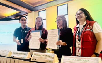 MOA signing between Phinma UI and DSWD for enhanced Hawak Kamay scholarship