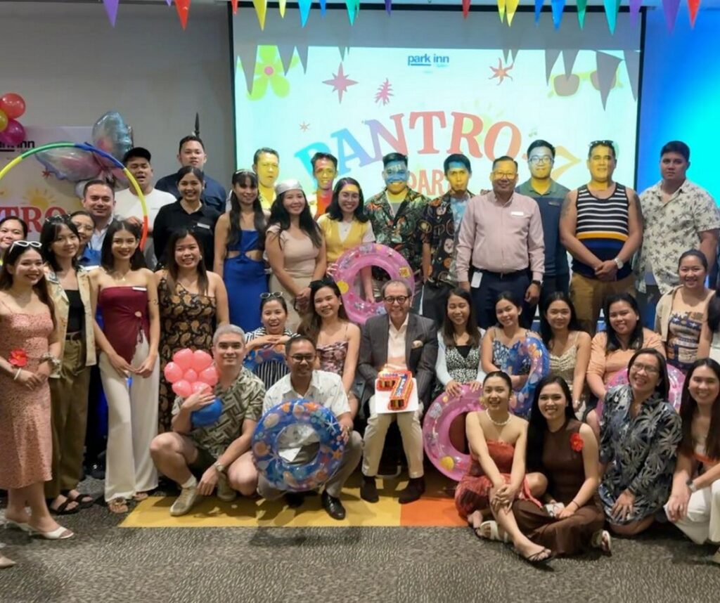Park Inn by Radisson Iloilo team during their anniversary party on April 27, 2026