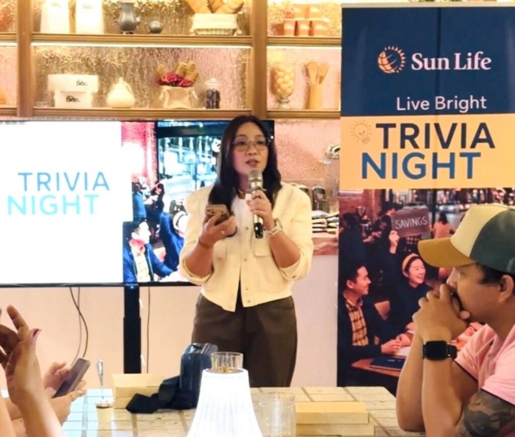 Marga Perral, Regional Sales Manager for Visayas at Sun Life Philippines