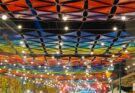 Taffeta Art Canopy Fills Festive Walk Iloilo