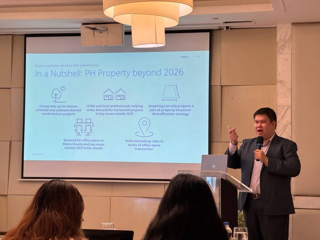 Joey Roi Bondoc, Research Director at Colliers Philippines