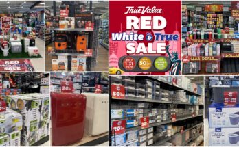 True Value Red, White, True Sale