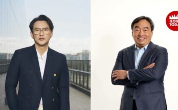 SM Supermalls President Steven T. Tan and Frederic C. DyBuncio, President and Chief Executive Officer of SM Investments.