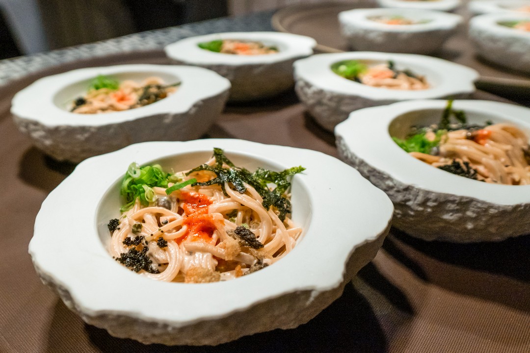 Mentaiko carbonara 2