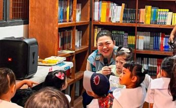 Mayor Raisa Treñas at Library sa Merkado
