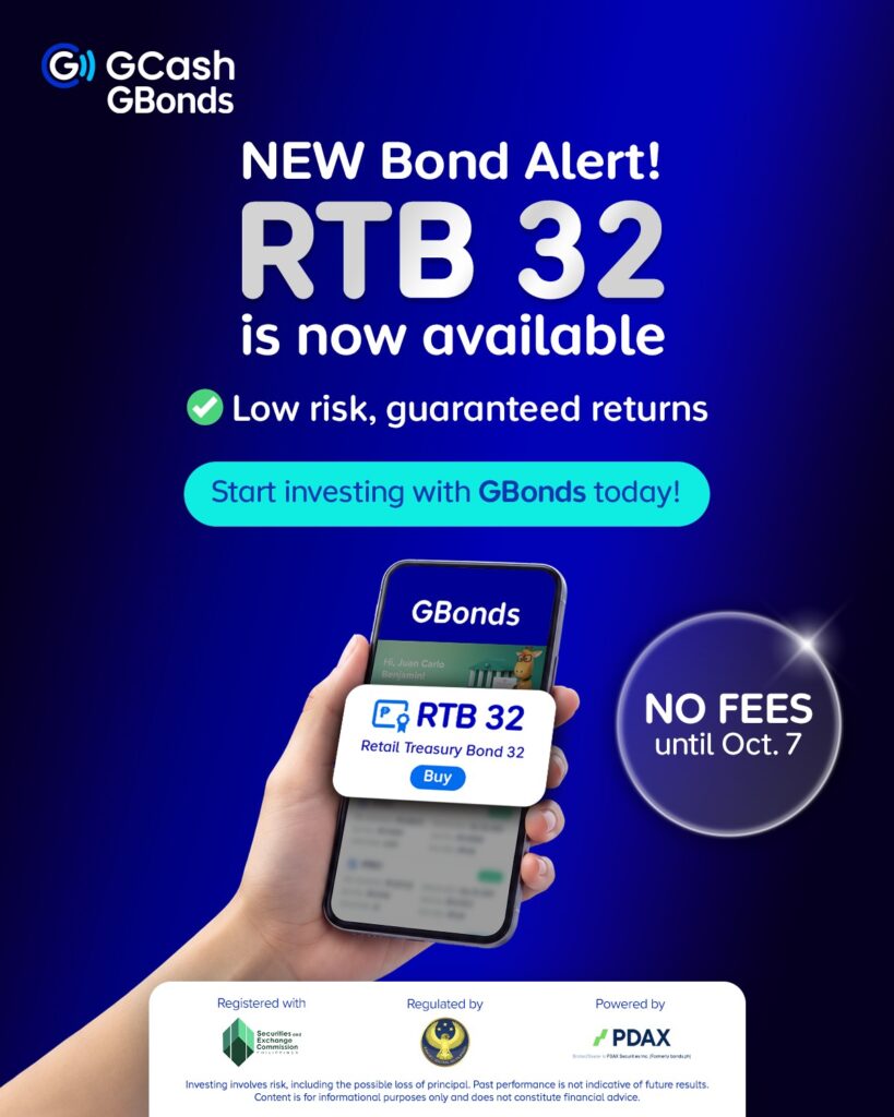 RTB 32 gcash gbonds