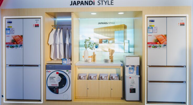 Toshiba Japandi style
