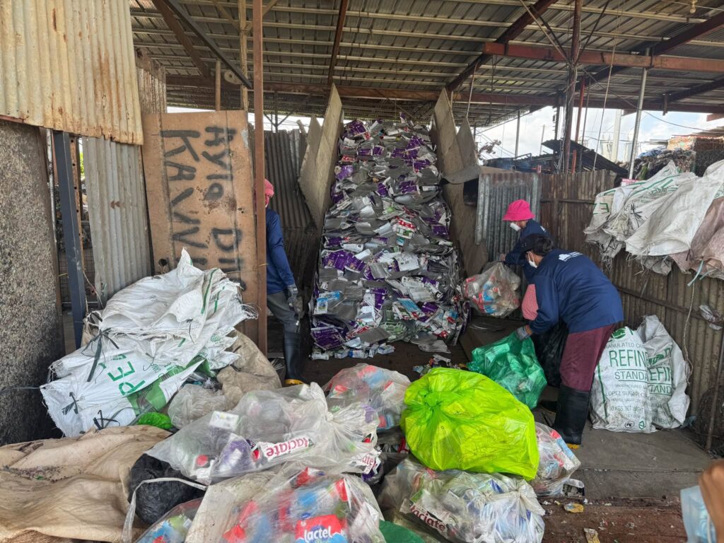 PHOTO 2_ Cartons for Communities pilot in Iloilo province was launched with Justine’s Recycling, which serves as the primary aggregator