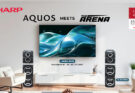 AQUOS-4K-TV-and-The-Arena-Speaker-FI